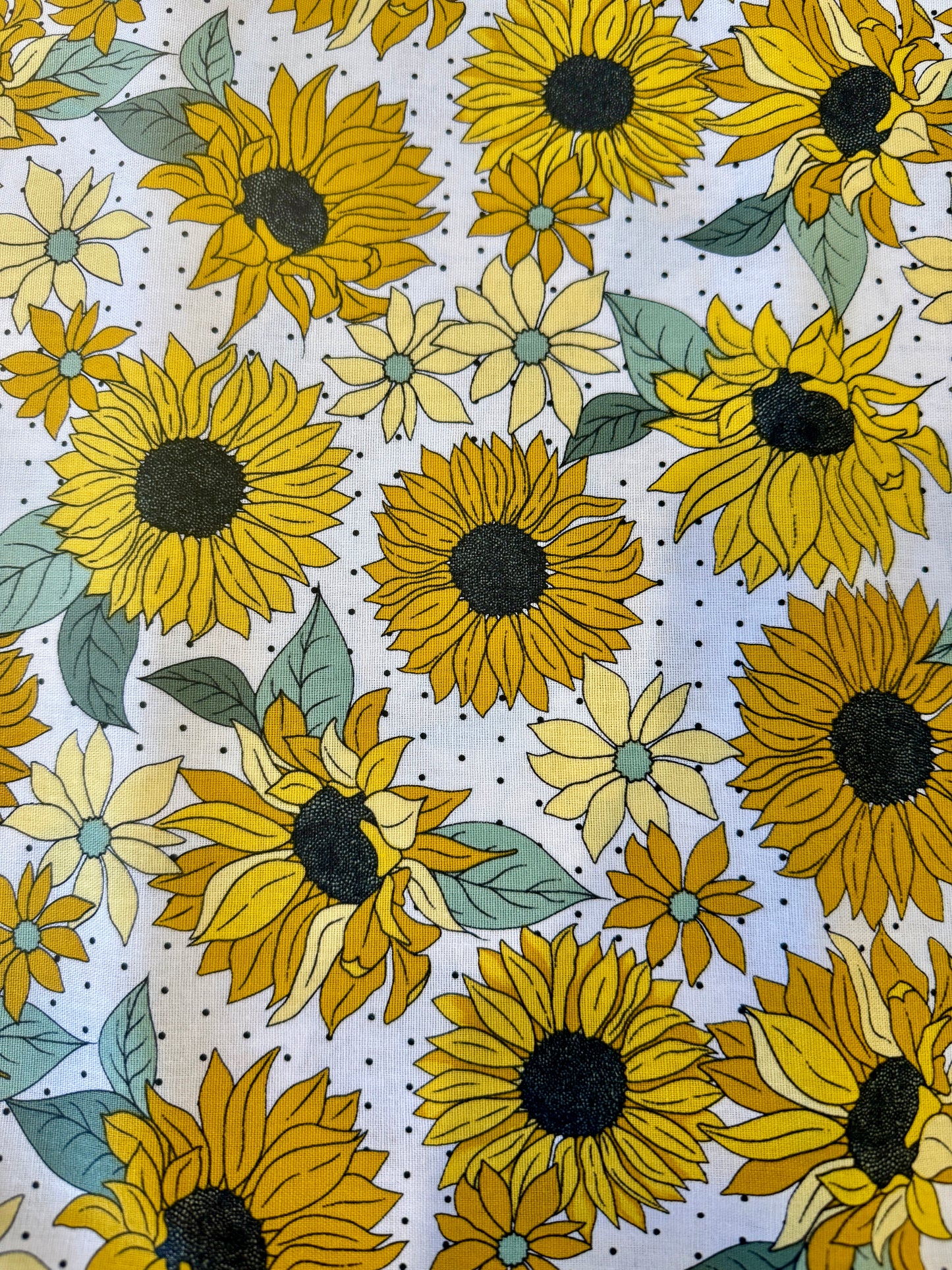 Wired Headband - Sunflowers Make Me Happy
