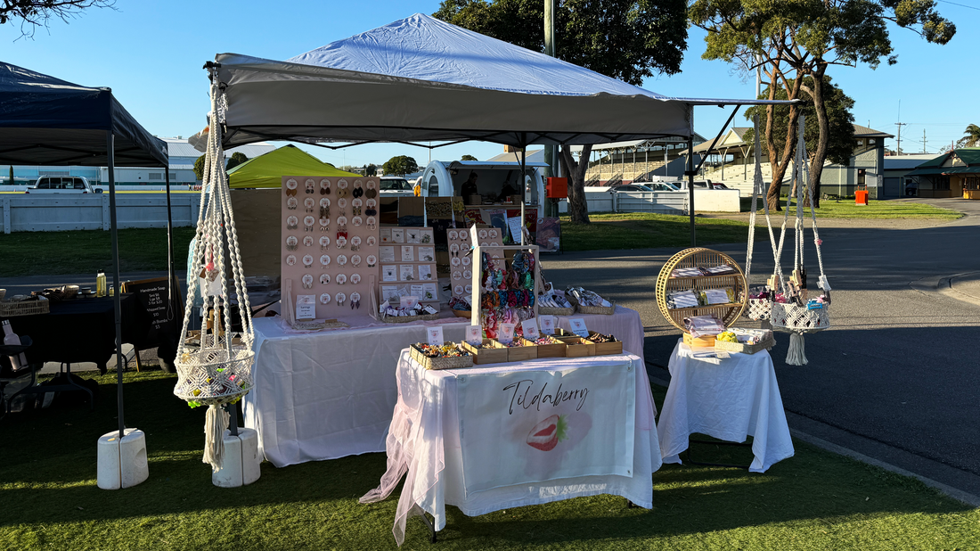 Tildaberry at the Newcastle Farmers Market: A Beautiful First Day of Spring