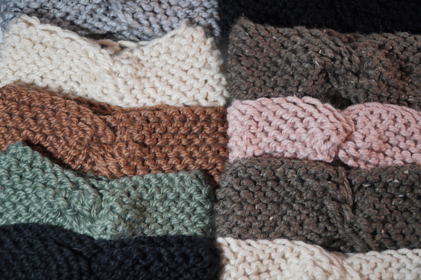 Knitted Twist  Headband