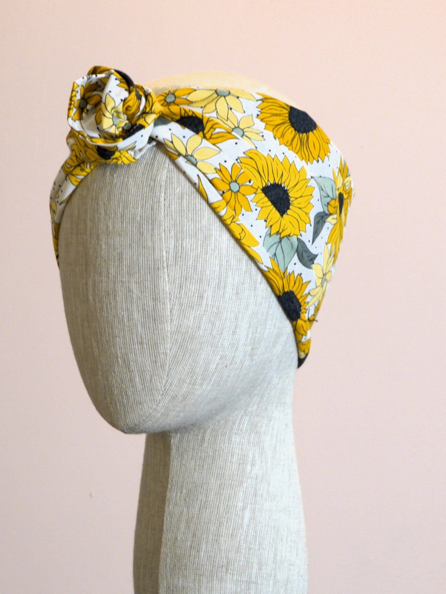 Wired Headband - Sunflowers Make Me Happy