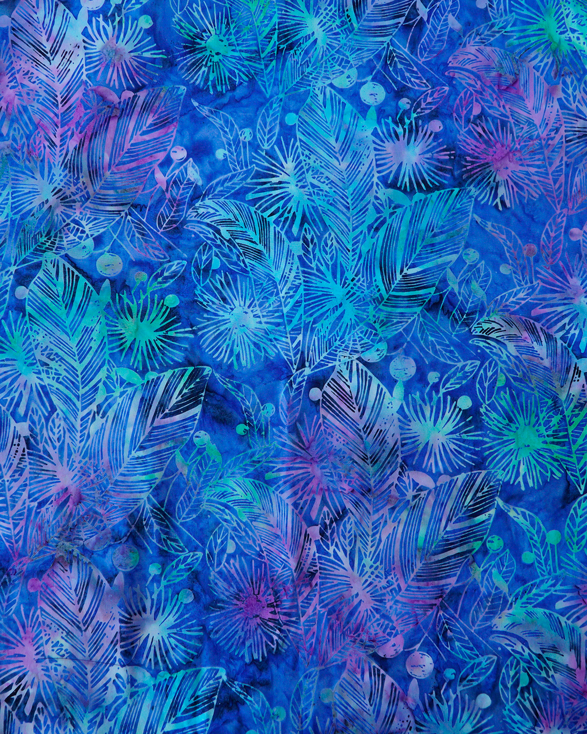 Batik Blue