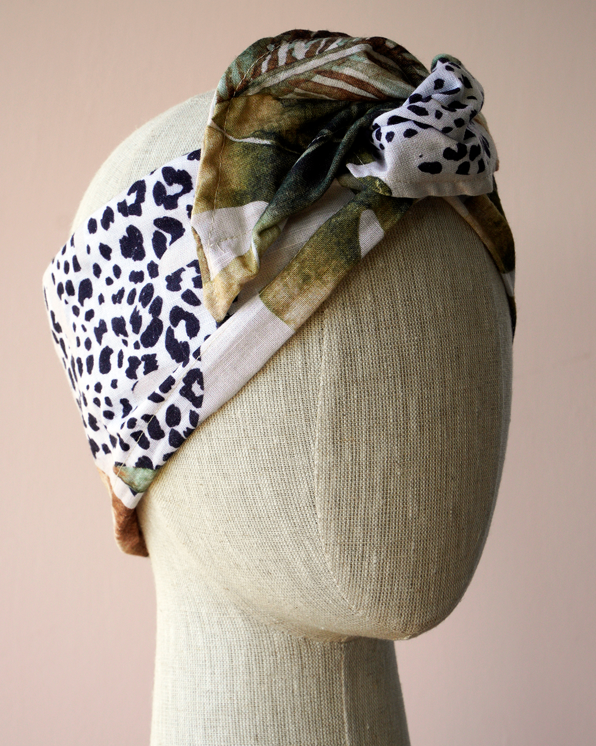 Wired Headband - African Palm