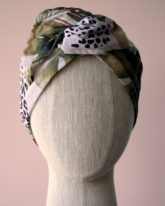 Wired Headband - African Palm