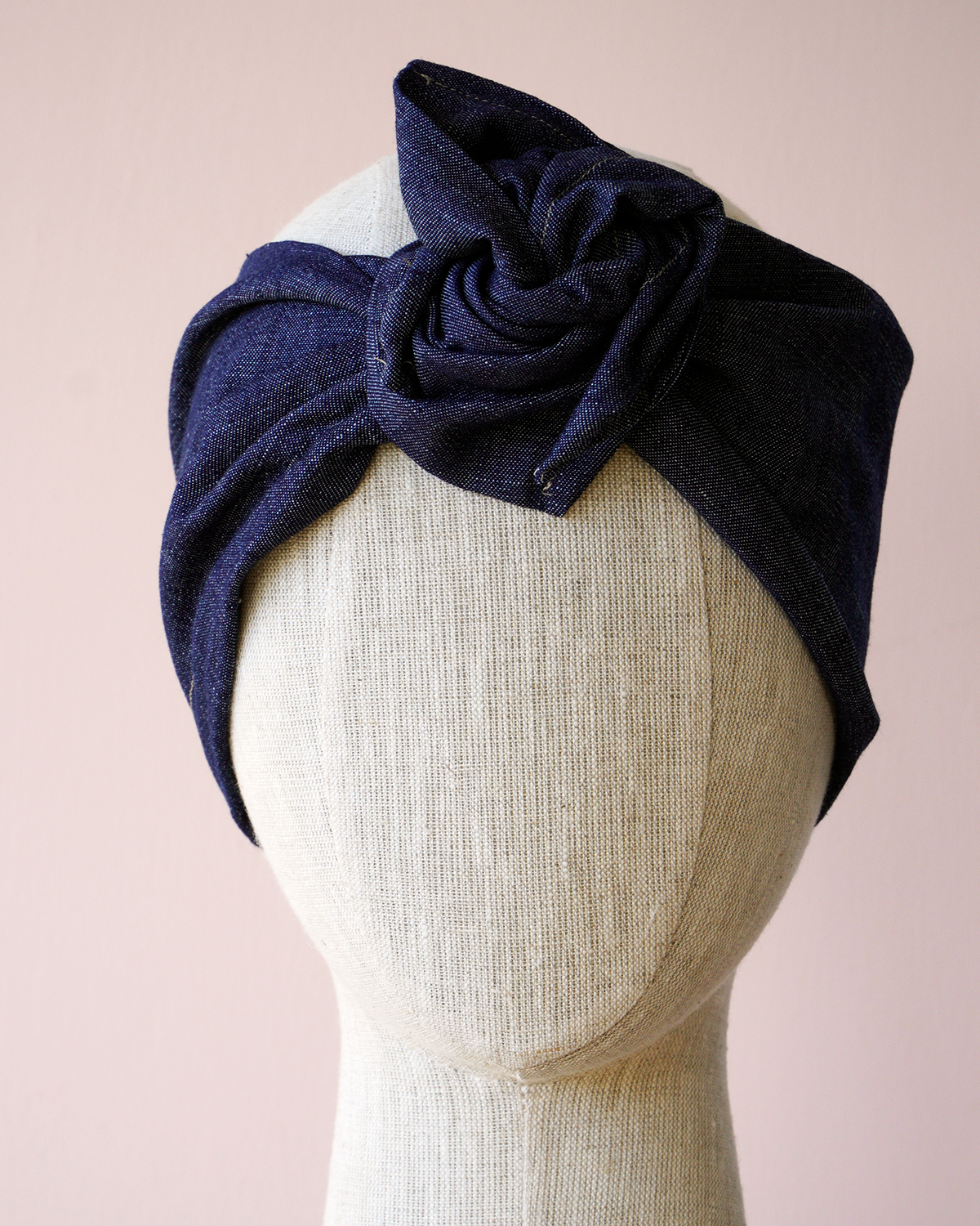 Wired Headband - Denim Dark