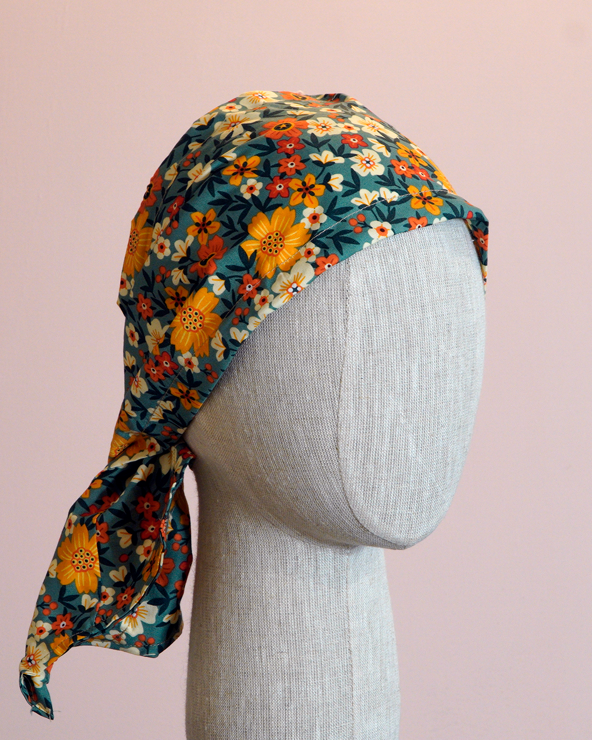 Wired Headband -Autumn Flowers